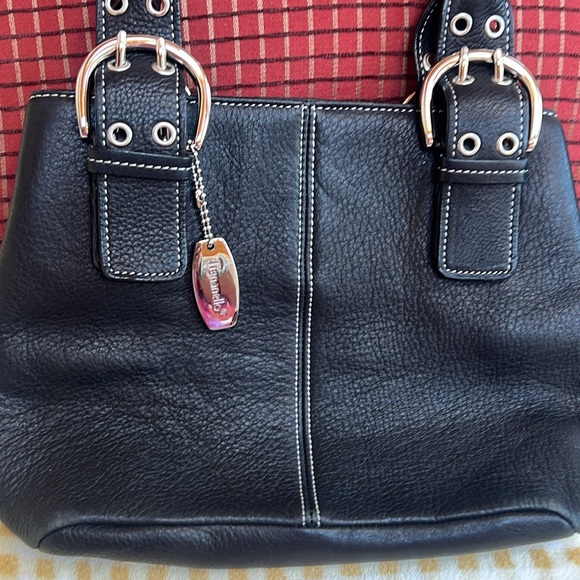 Tignanello shoulder bag Black leather - Picture 8 of 10